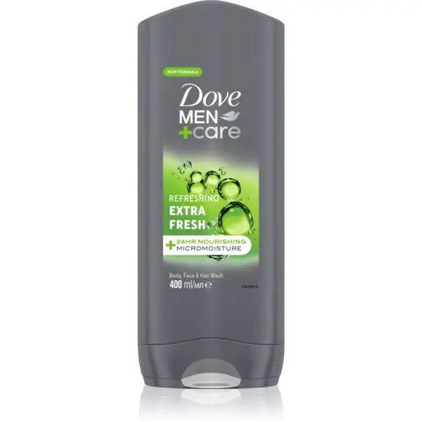 Dove Dove Men+Care Extra Fresh gel za tuširanje za tijelo i lice 400 ml