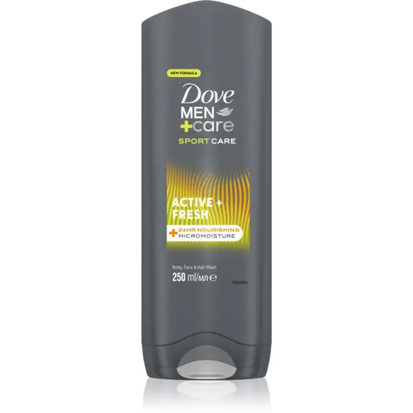 Dove Dove Men+Care Sport gel za tuširanje za tijelo i lice 250 ml