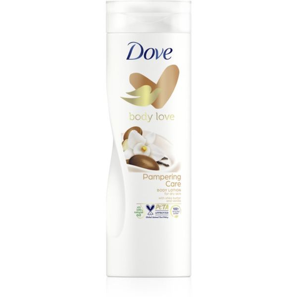Dove Dove Purely Pampering Shea Butter hranjivo mlijeko za tijelo shea maslac i vanilija 400 ml