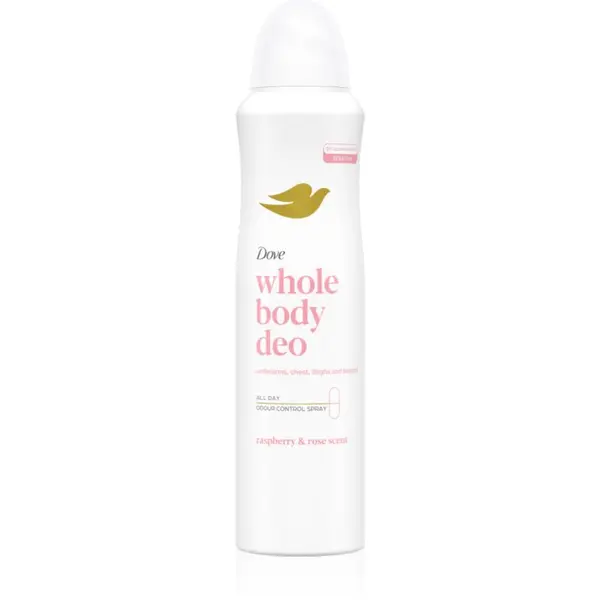 Dove Dove Raspberry & Rose dezodorans u spreju za tijelo 150 ml