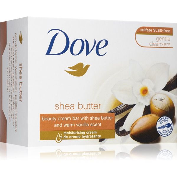 Dove Dove Shea Butter & Vanilla čvrsti sapun za čišćenje 90 g