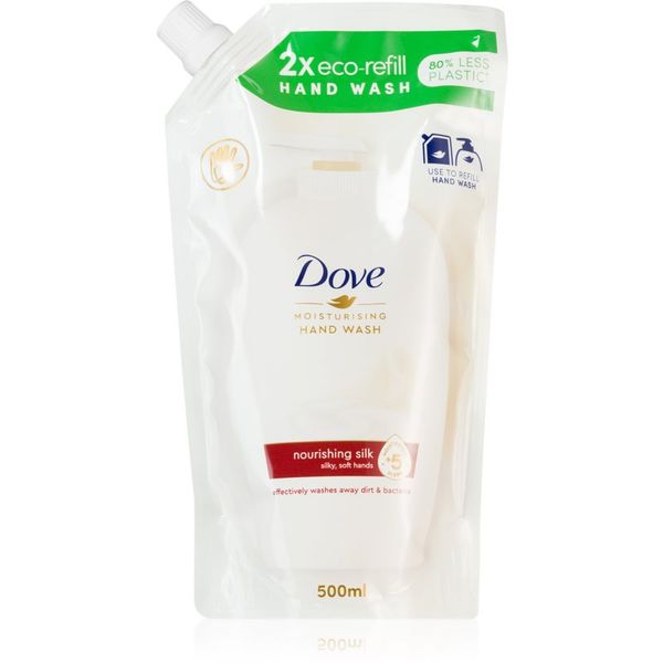 Dove Dove Silk Fine tekući sapun za ruke zamjensko punjenje 500 ml