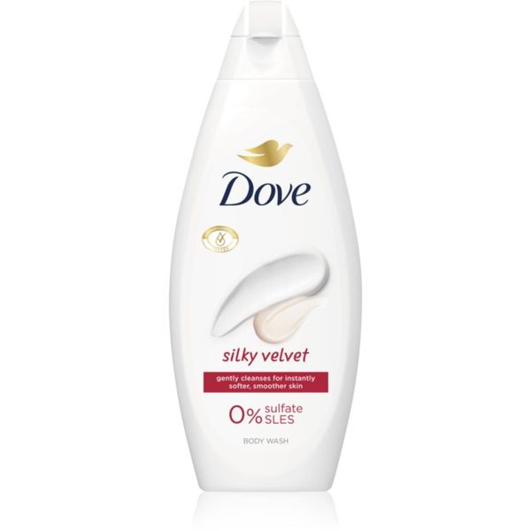 Dove Dove Silky Velvet gel za tuširanje 250 ml
