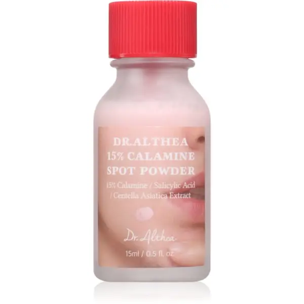 Dr. Althea Dr. Althea 15% Calamine Spot Powder lokalna njega protiv akni s umirujućim djelovanjem 15 ml