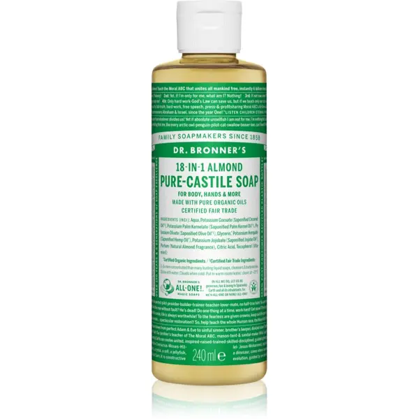 Dr. Bronner’s Dr. Bronner’s Almond tekući univerzalni sapun 240 ml