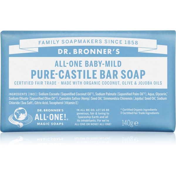 Dr. Bronner’s Dr. Bronner’s Baby-Mild sapun bez parfema 140 g