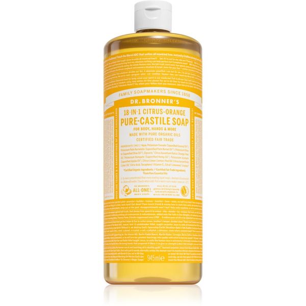 Dr. Bronner’s Dr. Bronner’s Citrus & Orange tekući univerzalni sapun 945 ml