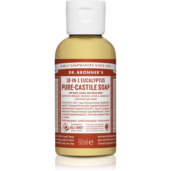 Dr. Bronner’s Dr. Bronner’s Eucalyptus tekući univerzalni sapun 60 ml