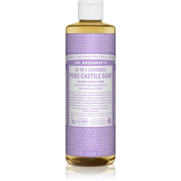 Dr. Bronner’s Dr. Bronner’s Lavender tekući univerzalni sapun 475 ml
