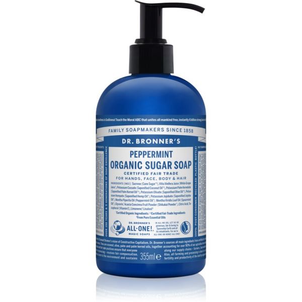 Dr. Bronner’s Dr. Bronner’s Peppermint tekući sapun za tijelo i kosu 355 ml