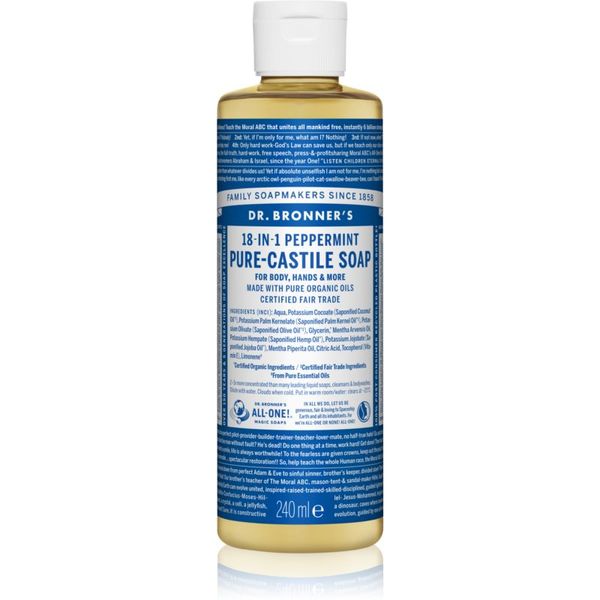 Dr. Bronner’s Dr. Bronner’s Peppermint tekući univerzalni sapun 240 ml