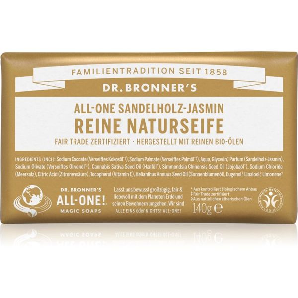 Dr. Bronner’s Dr. Bronner’s Sandalwood & Jasmine sapun 140 g