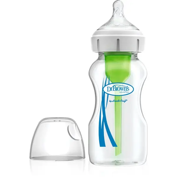 Dr. Brown's Dr. Brown's Options+ Wide-Neck staklena bočica protiv kolika 270 ml