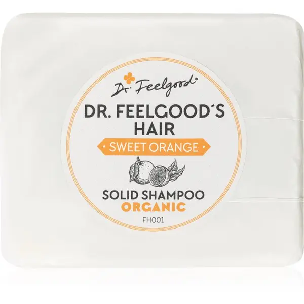 Dr. Feelgood Dr. Feelgood Sweet Orange organski čvrsti šampon 100 g