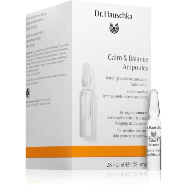 Dr. Hauschka Dr. Hauschka Facial Care intenzivna umirujuća njega za osjetljivu kožu lica 28x2 ml