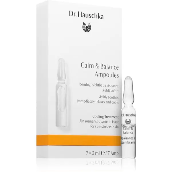 Dr. Hauschka Dr. Hauschka Facial Care intenzivna umirujuća njega za osjetljivu kožu lica 7x2 ml