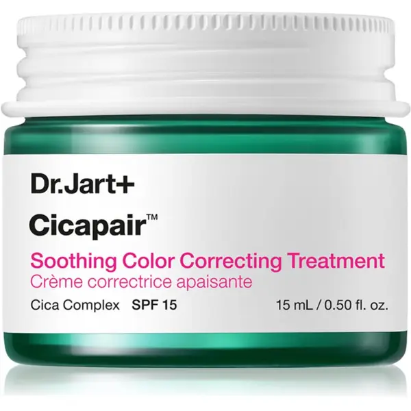 Dr. Jart+ Dr. Jart+ Cicapair™ Soothing Color Correcting Treatment intenzivna krema protiv crvenila na licu SPF 30 15 ml
