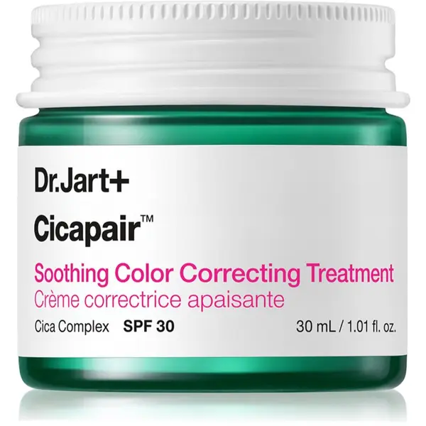 Dr. Jart+ Dr. Jart+ Cicapair™ Soothing Color Correcting Treatment intenzivna krema protiv crvenila na licu SPF 30 30 ml