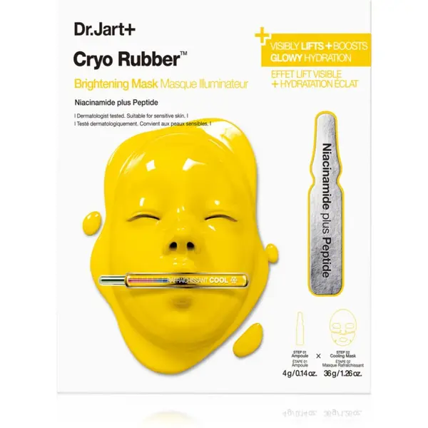 Dr. Jart+ Dr. Jart+ Cryo Rubber™ Brightening Mask intenzivna hidrogel maska za sjaj lica 40 g