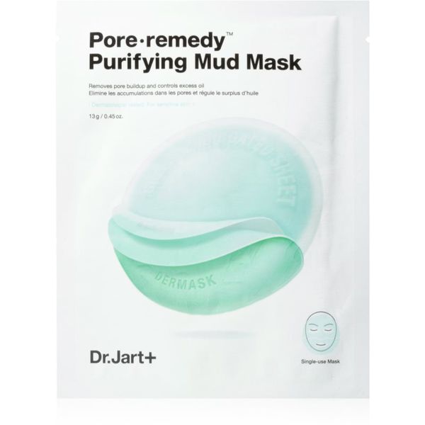 Dr. Jart+ Dr. Jart+ Pore Remedy™ Purifying Mud Mask maska od blata za čišćenje protiv sjaja kože lica i proširenih pora 13 g