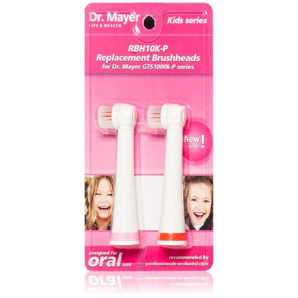 Dr. Mayer Dr. Mayer RBH10K zamjenske glave za zubnu četkicu za djecu Compatible with GTS1000k-P 2 kom