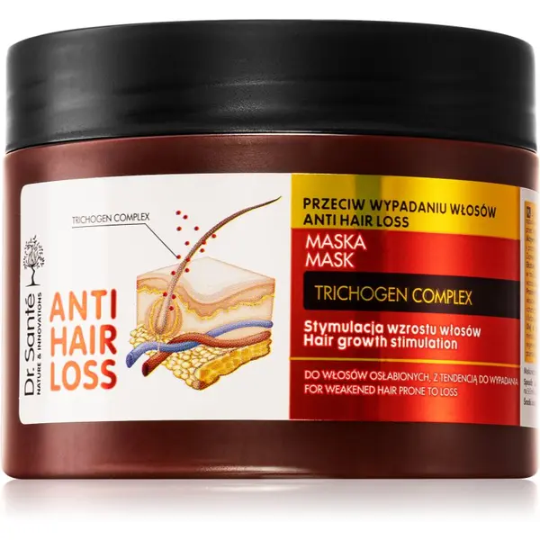 Dr. Santé Dr. Santé Anti Hair Loss maska za poticanje rasta kose 300 ml