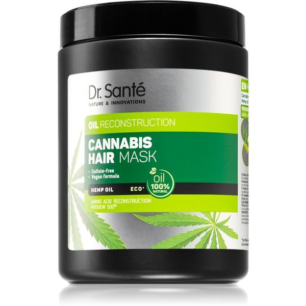 Dr. Santé Dr. Santé Cannabis regenerirajuća maska za oštećenu kosu 1000 ml