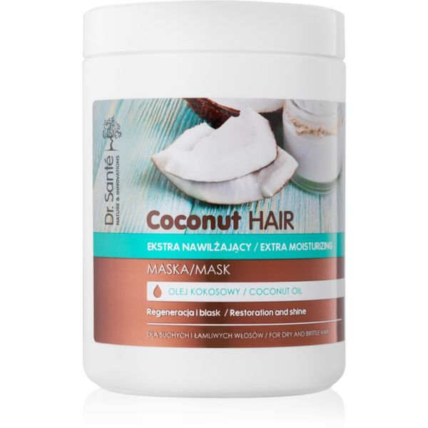 Dr. Santé Dr. Santé Coconut hidratantna maska za sjaj suhe i lomljive kose 1000 ml