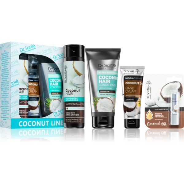 Dr. Santé Dr. Santé Coconut poklon set (za suhu i lomljivu kosu)