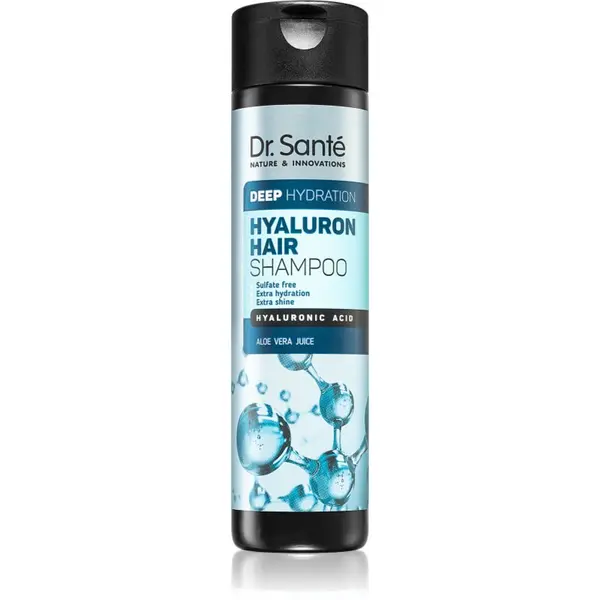 Dr. Santé Dr. Santé Hyaluron šampon za suhu kosu bez sjaja daje hidrataciju i sjaj 250 ml