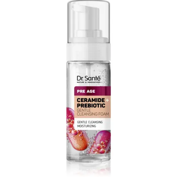 Dr. Santé Dr. Santé Pre Age Ceramide + Prebiotic pjena za čišćenje za zrelu kožu lica 150 ml