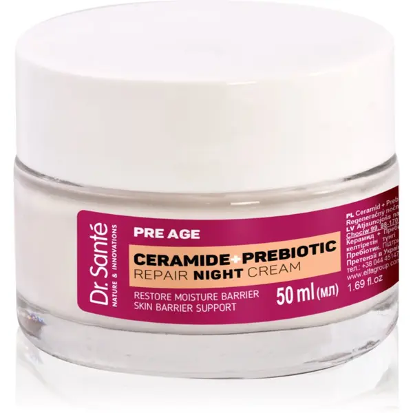 Dr. Santé Dr. Santé Pre Age Ceramide + Prebiotic regenerirajuća noćna krema za zrelu kožu lica 50 ml