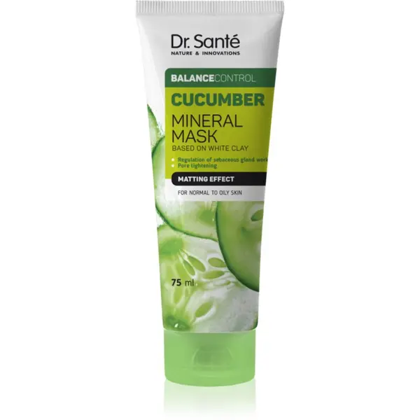 Dr. Santé Dr. Santé Sebocontrol Cica + Zinc + AHA maska za lice za mješovitu i masnu kožu 75 ml