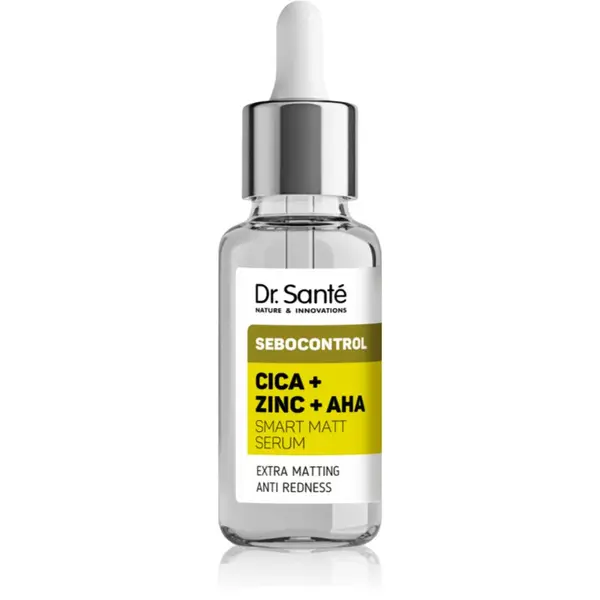 Dr. Santé Dr. Santé Sebocontrol Cica + Zinc + AHA matirajući serum za sužavanje proširenih pora 30 ml