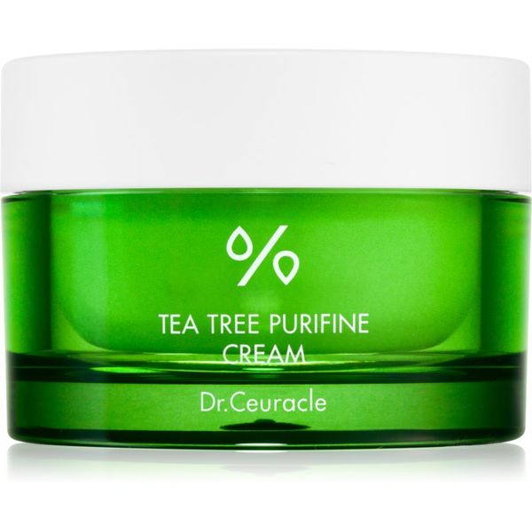 Dr.Ceuracle Dr.Ceuracle Tea Tree Purifine 80 umirujuća krema za lice s ekstraktom čaja 50 g