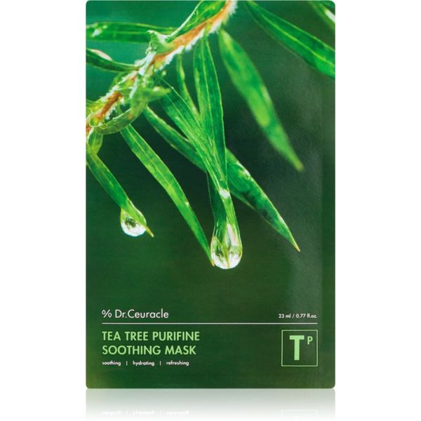 Dr.Ceuracle Dr.Ceuracle Tea Tree Purifine umirujuća sheet maska za problematično lice, akne 23 ml