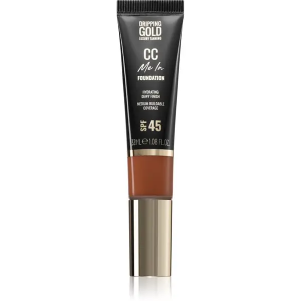 Dripping Gold Dripping Gold CC Me In lagani puder SPF 45 nijansa Coffee 9.5 32 ml