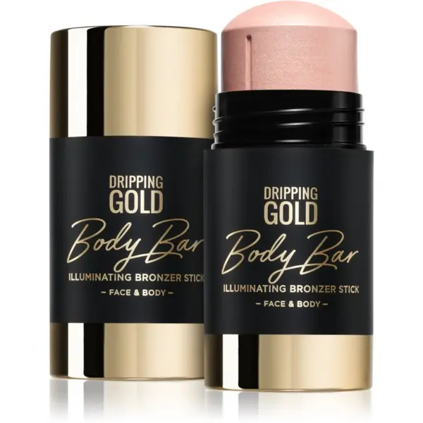 Dripping Gold Dripping Gold Luxury Tanning Illuminating Stick svjetlucavi bronzer za lice i tijelo nijansa Gold 36 g