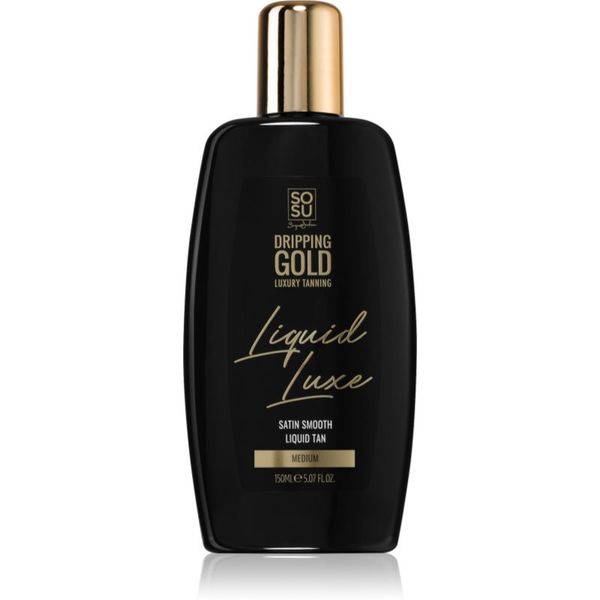 Dripping Gold Dripping Gold Luxury Tanning Liquid Luxe voda za samotamnjenje za tijelo Medium 150 ml