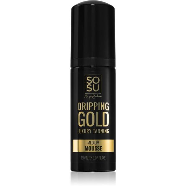 Dripping Gold Dripping Gold Luxury Tanning Mousse Medium pjena za samotamnjenje 150 ml