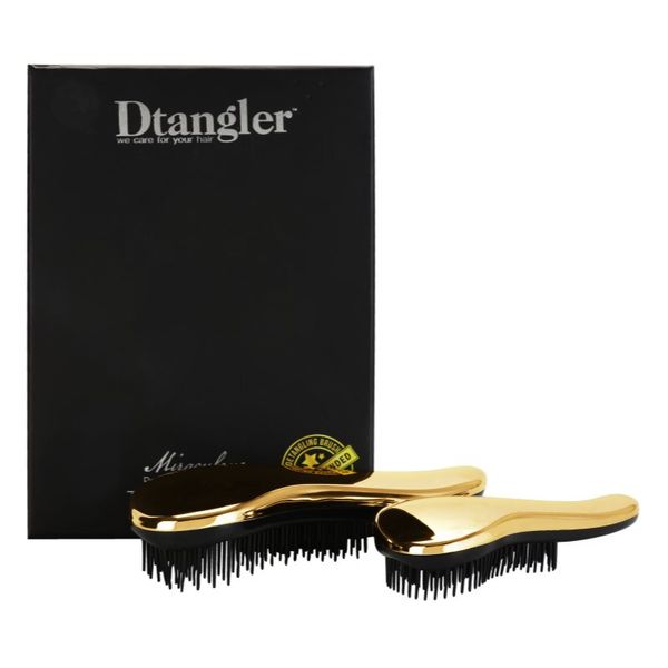 Dtangler Dtangler Miraculous set Gold(za jednostavno raščešljavanje kose)