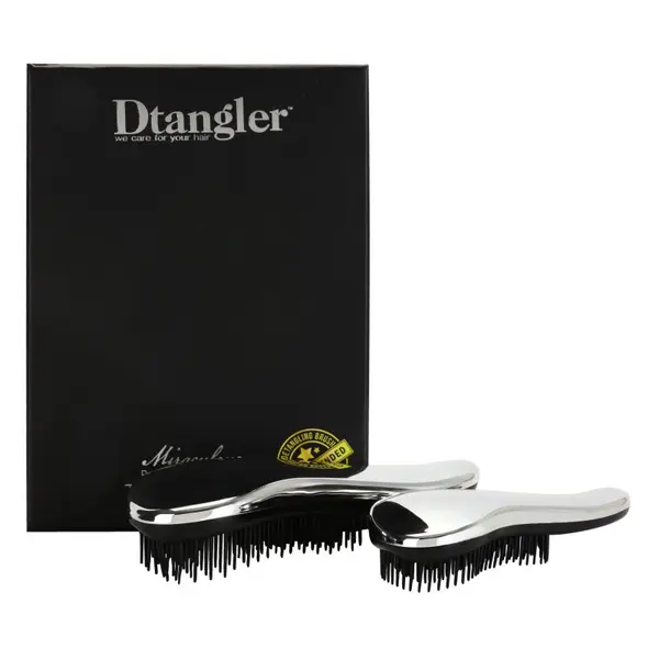 Dtangler Dtangler Miraculous set za jednostavno raščešljavanje kose Silver