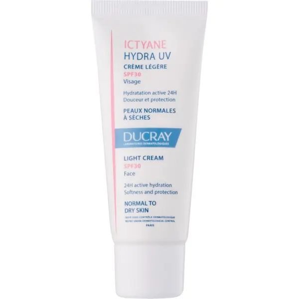 Ducray Ducray Ictyane blaga krema za normalnu i suhu kožu lica SPF 30 40 ml