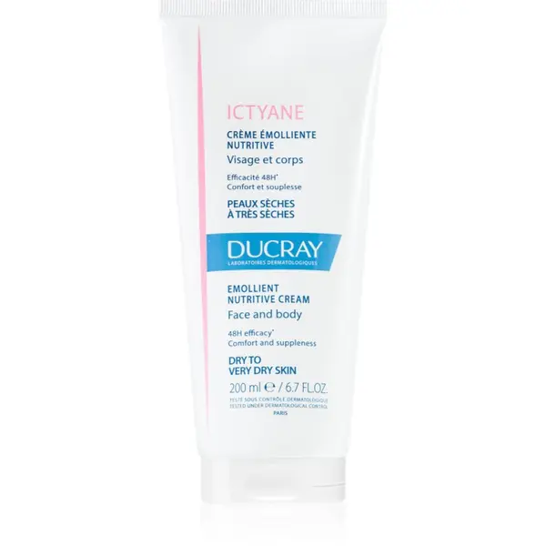 Ducray Ducray Ictyane hidratantna krema za tijelo za suhu i vrlo suhu kožu 200 ml