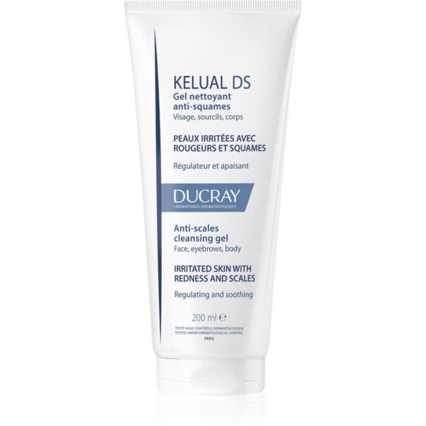 Ducray Ducray Kelual DS gel za čišćenje za ljuskavu i nadraženu kožu 200 ml