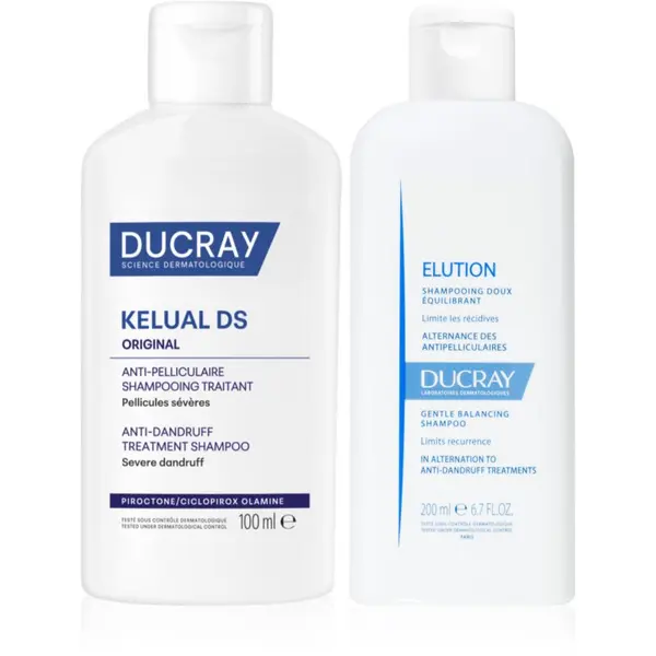Ducray Ducray Kelual DS set za seboroični dermatitis i teške oblike peruti