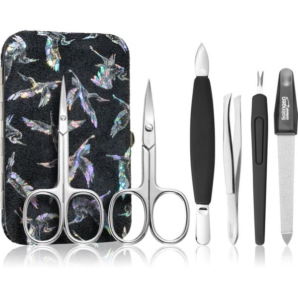 DuKaS DuKaS Premium Line Solingen 126 set za manikuru Silver Birds(+ etui)