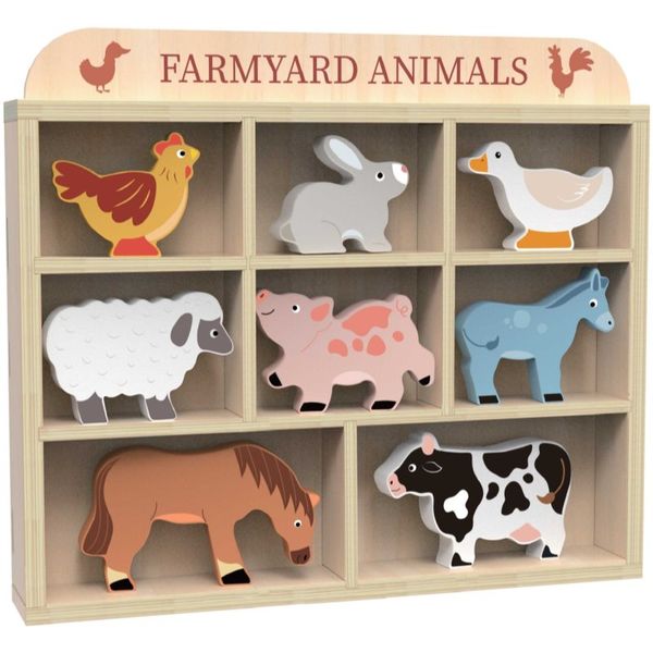Dvěděti Dvěděti Farmyard Animals set igračaka 3y+ 8 kom