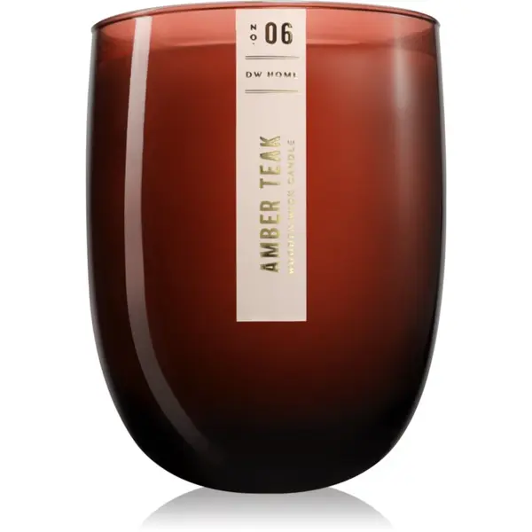 DW Home DW Home Wooden Wick Candles Amber Teak mirisna svijeća 436.6 g