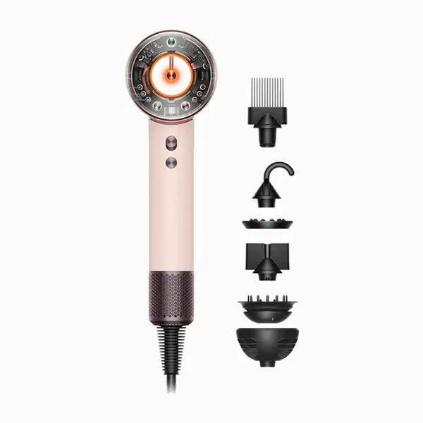 Dyson Dyson Supersonic Nural HD16 T3/T4 Ceramic Pink/Rose Gold sušilo za kosu Curly + Coily 1 kom